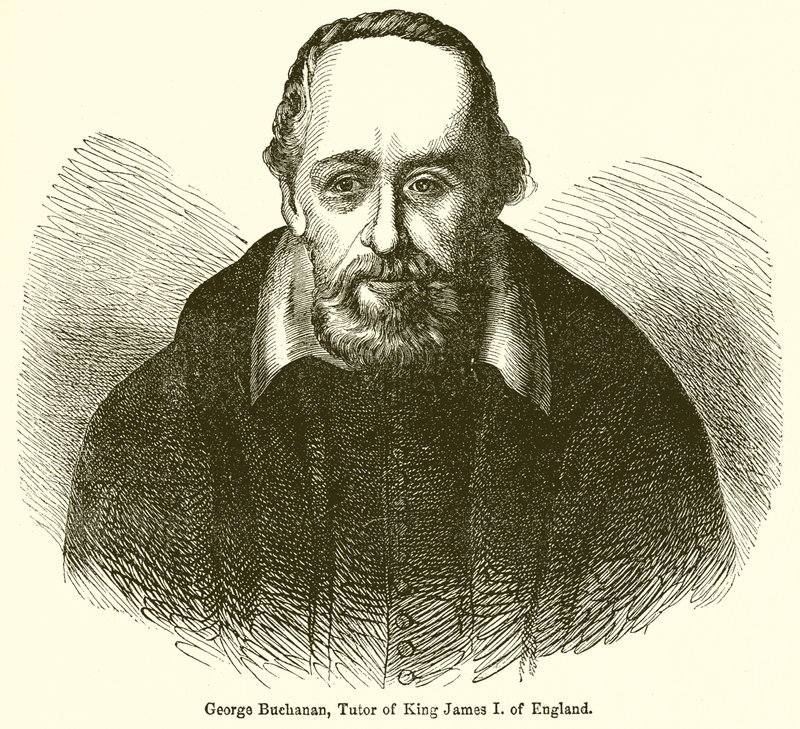 George Buchanan, lærer for kong James I. av England av English School