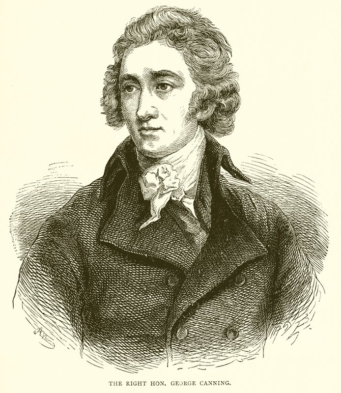 George Canning av English School