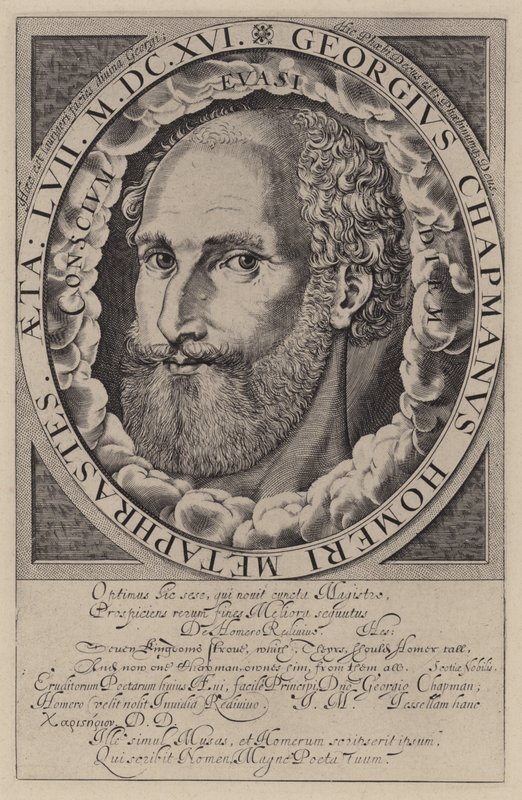 George Chapman , engelsk dramatiker, oversetter og poet av English School