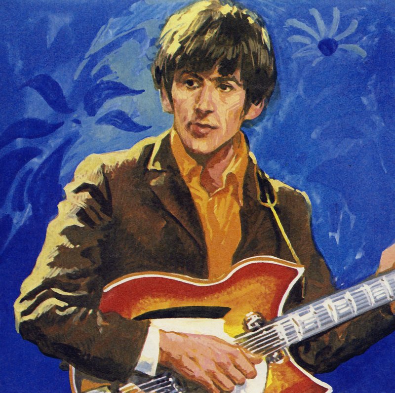 George Harrison fra The Beatles av English School