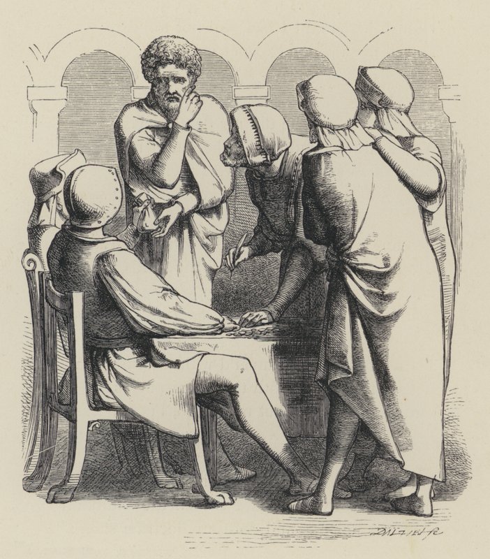 George Herberts dikt, The Sacrifice av English School