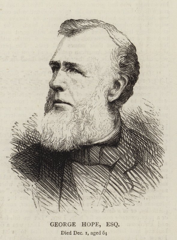 George Hope, Esquire (gravering) av English School