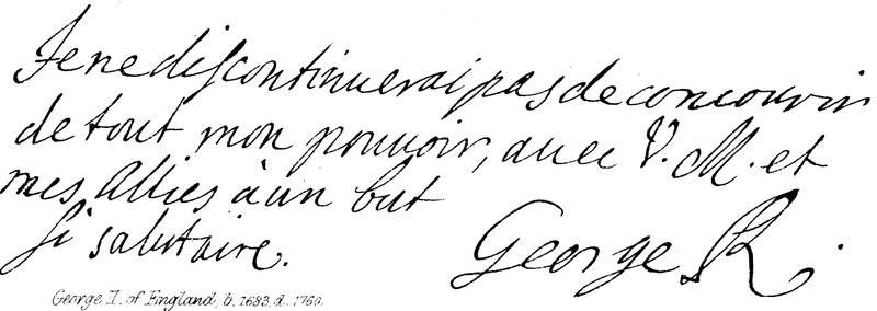 George II av England, f 1683, d 1760 av English School