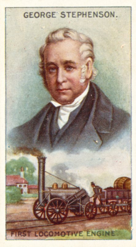 George Stephenson, første lokomotivmotor av English School