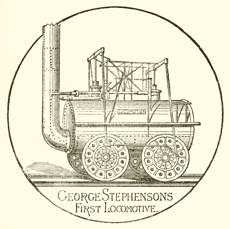 George Stephensons første lokomotiv av English School