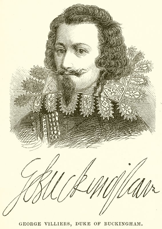 George Villiers, hertug av Buckingham av English School