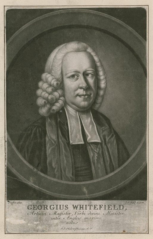 George Whitefield, MA, en av grunnleggerne av metodismen av English School