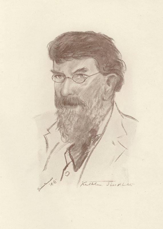 George William Russell , irsk nasjonalistisk forfatter og maler av English School