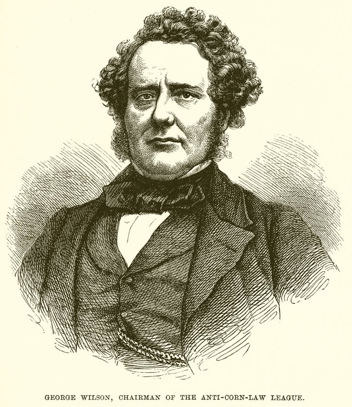 George Wilson, styreleder i Anti-Corn-Law League av English School