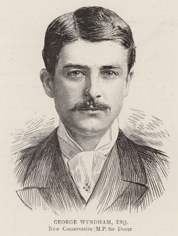 George Wyndham, Esquire (gravering) av English School