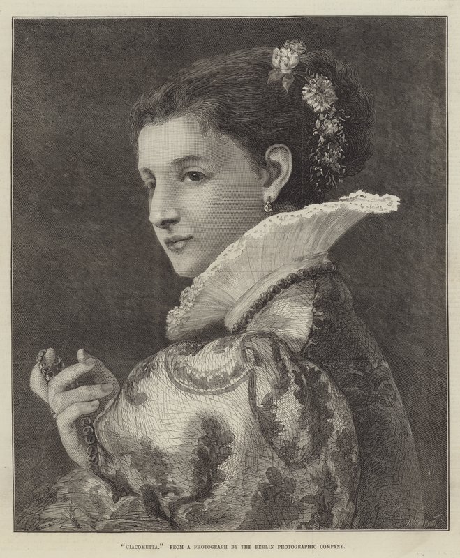 Giacometta (gravering) av English School