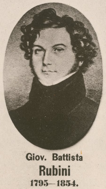 Giovanni Battista Rubini (gravyr) av English School