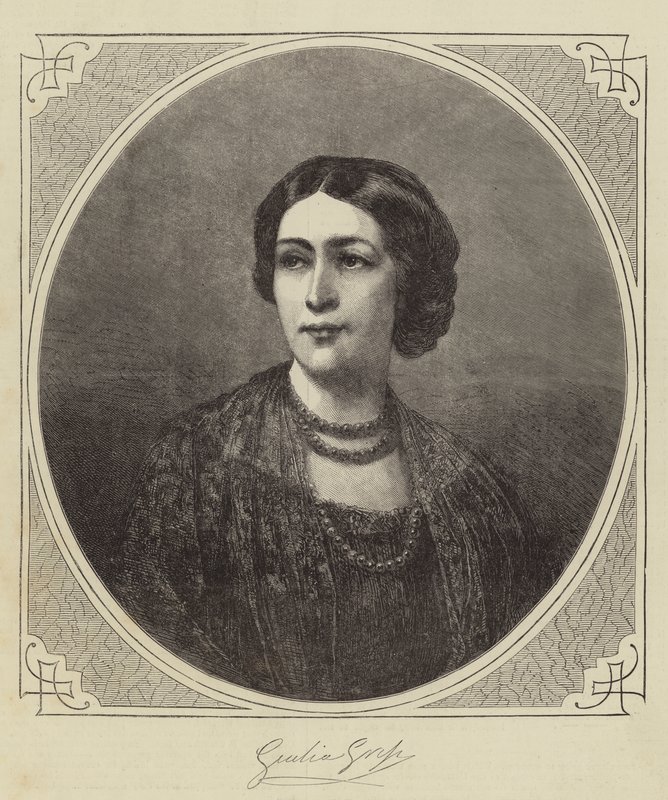 Giulia Grisi (gravering) av English School