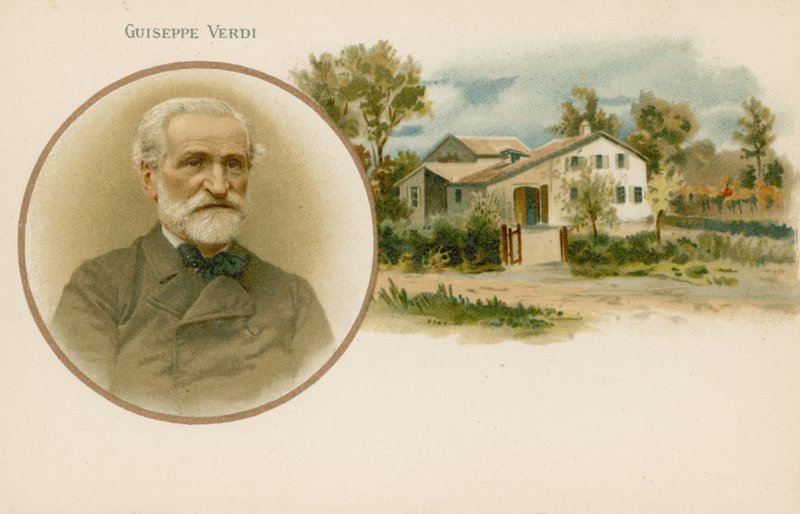 Giuseppe Verdi , italiensk komponist av English School