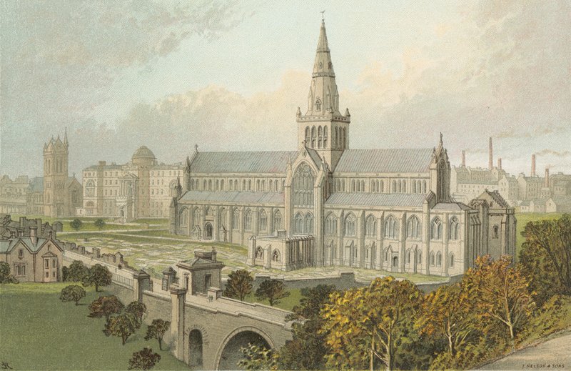 Glasgow katedral av English School