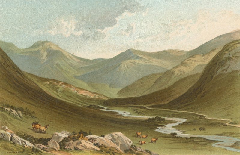 Glen Nevis av English School