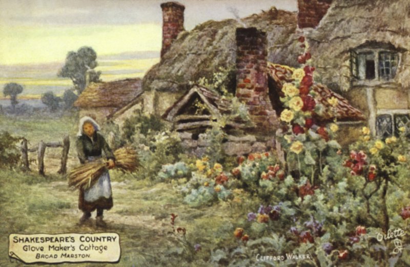 Glove Makers Cottage, Broad Marston, Worcestershire av English School