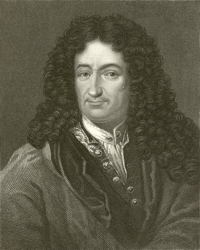 Godfrey William Leibnitz av English School