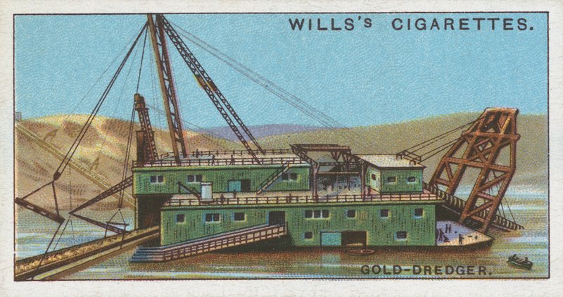 Gold-Dredger av English School
