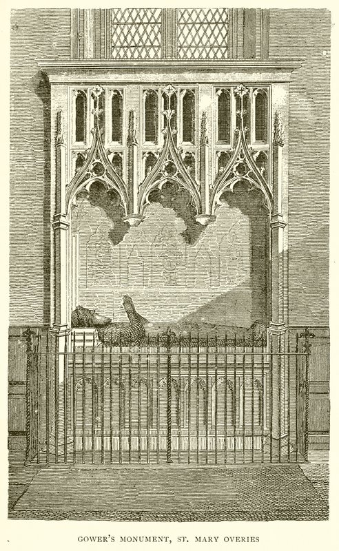 Gowers-monumentet, St. Mary Overies av English School