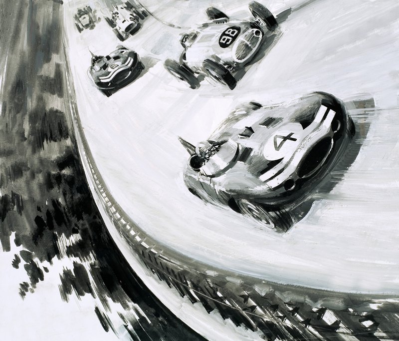 Grand Prix, Monza, Italia, i 1957 av English School