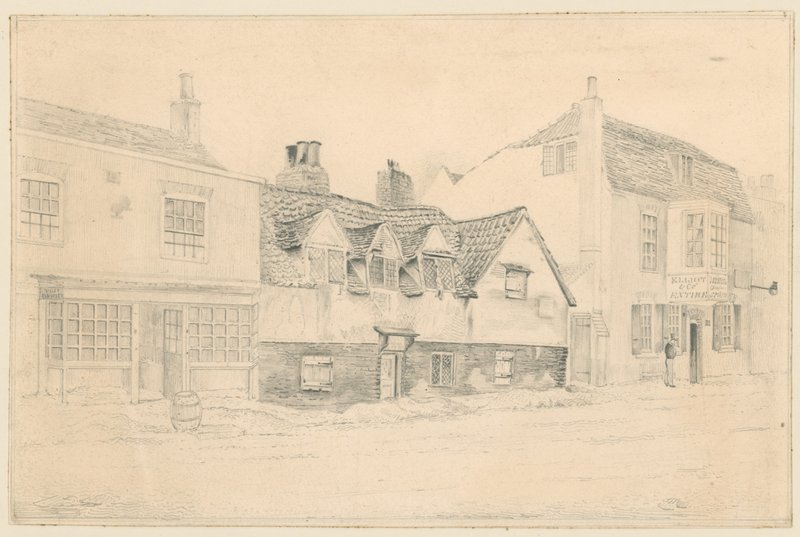 Gravel Pit Alms Houses, Notting Hill Gate, London av English School