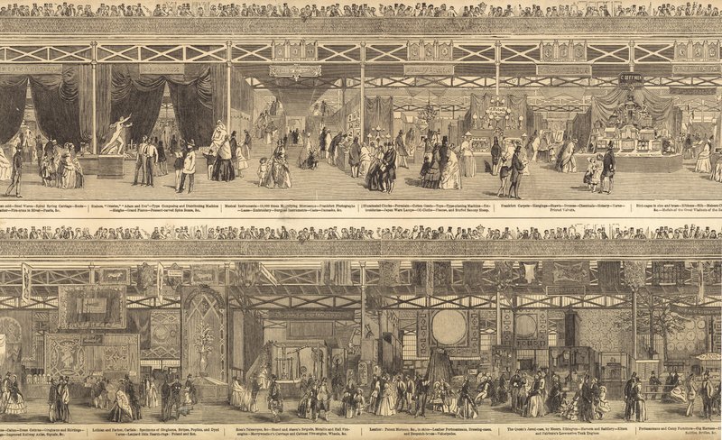 Stor utstilling 1851 av English School