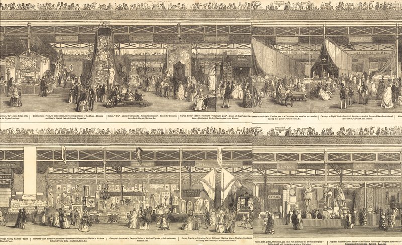 Stor utstilling 1851 av English School