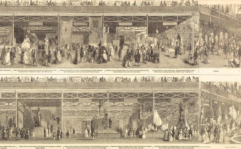 Stor utstilling 1851 av English School