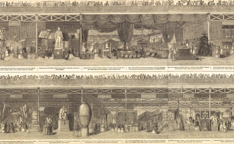 Stor utstilling 1851 av English School