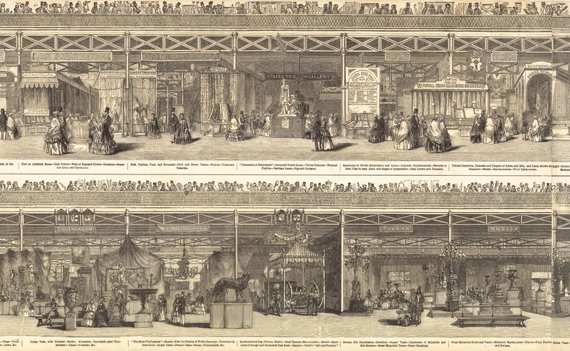 Stor utstilling 1851 av English School