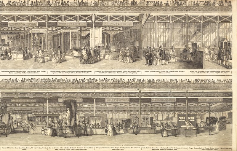 Stor utstilling 1851 av English School
