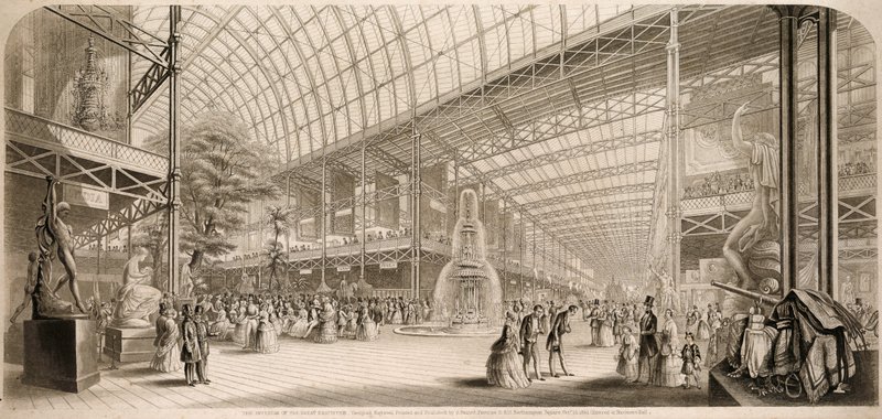 Stor utstilling, 1851 av English School