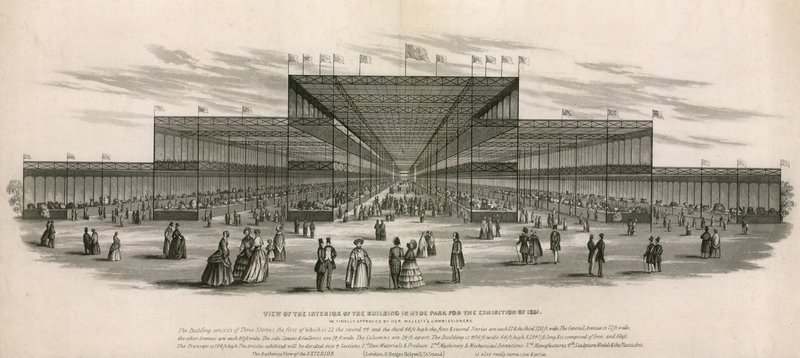 Stor utstilling, 1851 av English School