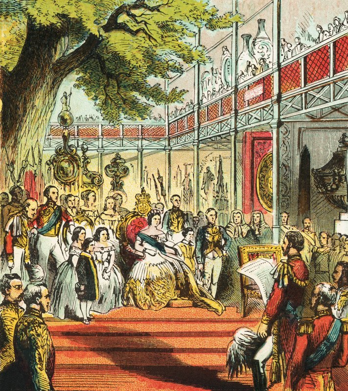 Stor utstilling fra 1851 av English School