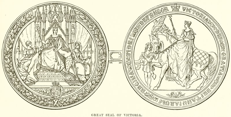 Great Seal of Victoria av English School