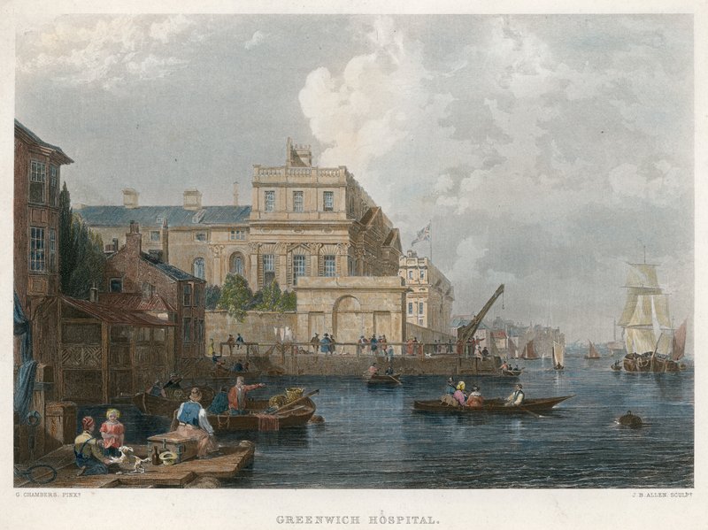Greenwich sykehus av English School