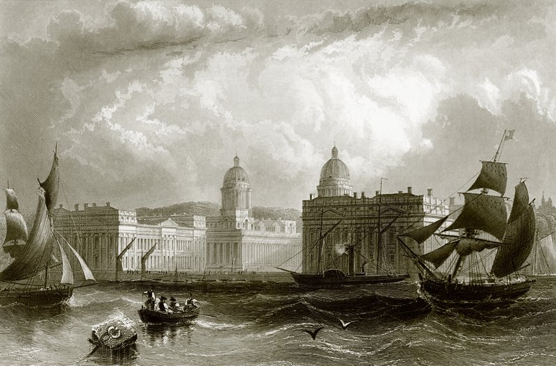 Greenwich sykehus av English School