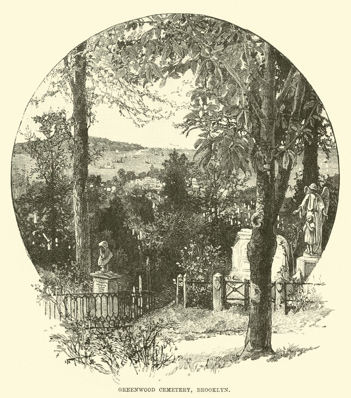 Greenwood Cemetery, Brooklyn av English School