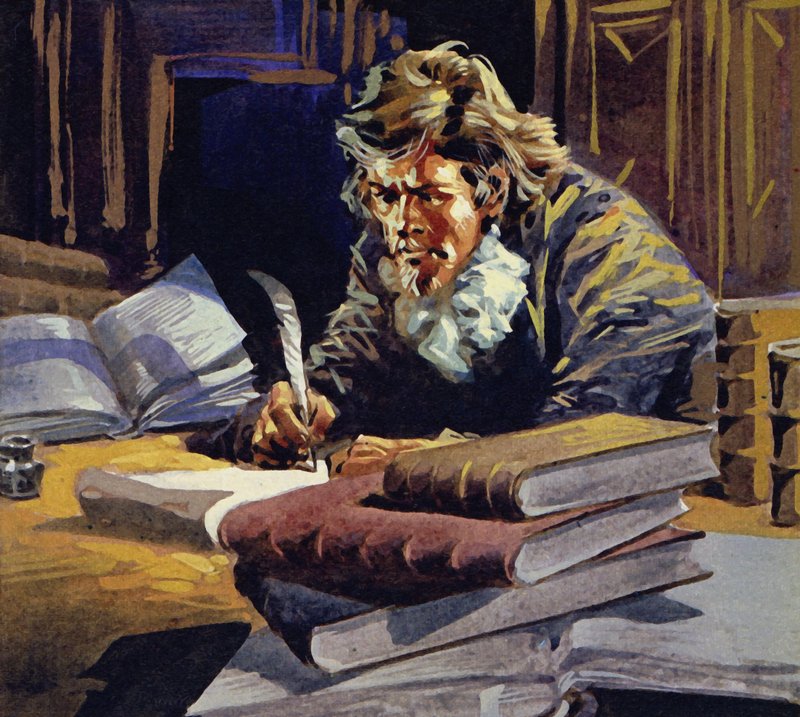 Grotius var juridisk rådgiver for det nederlandske østindiske kompani og skrev The Law of War and Peace av English School