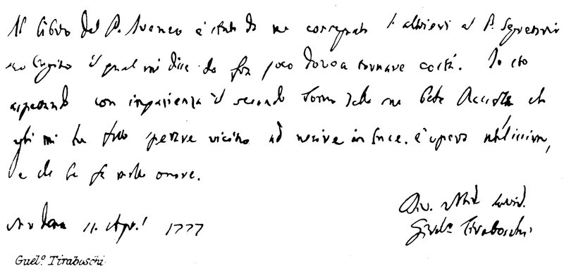 Guelo Tiraboschi av English School
