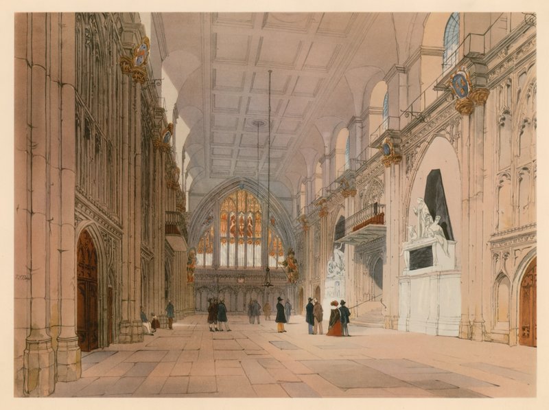 Guildhall, London av English School