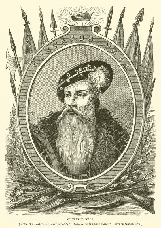 Gustavus Vasa (gravering) av English School