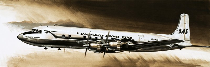 Guttorm Viking, a Scandinavian DC-7C av English School