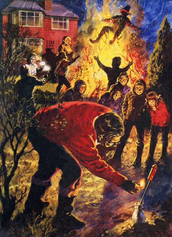 Guy Fawkes natt av English School