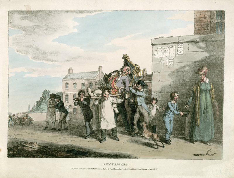 Guy Fawkes. Penny for the Guy av English School