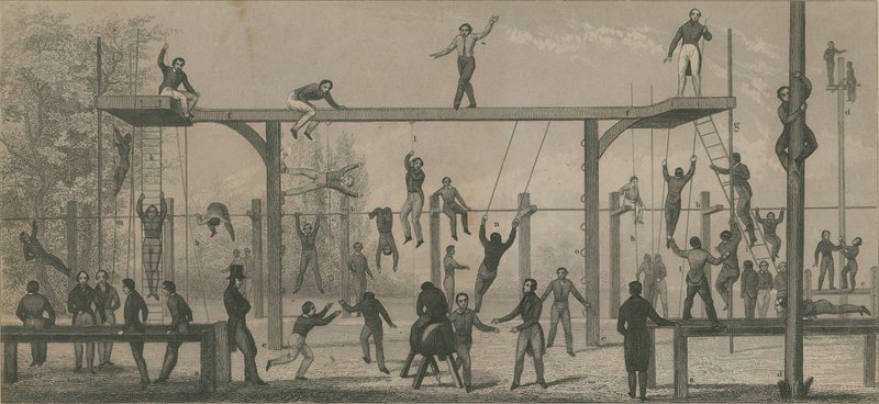 Gymnastikksal av English School
