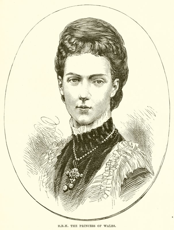 H.R.H. prinsessen av Wales av English School