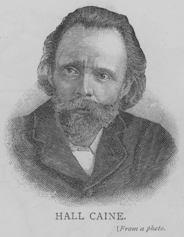 Hall Caine (gravering) av English School