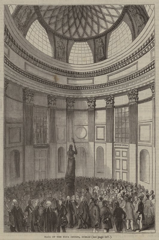 Hall of the Four Courts, Dublin av English School